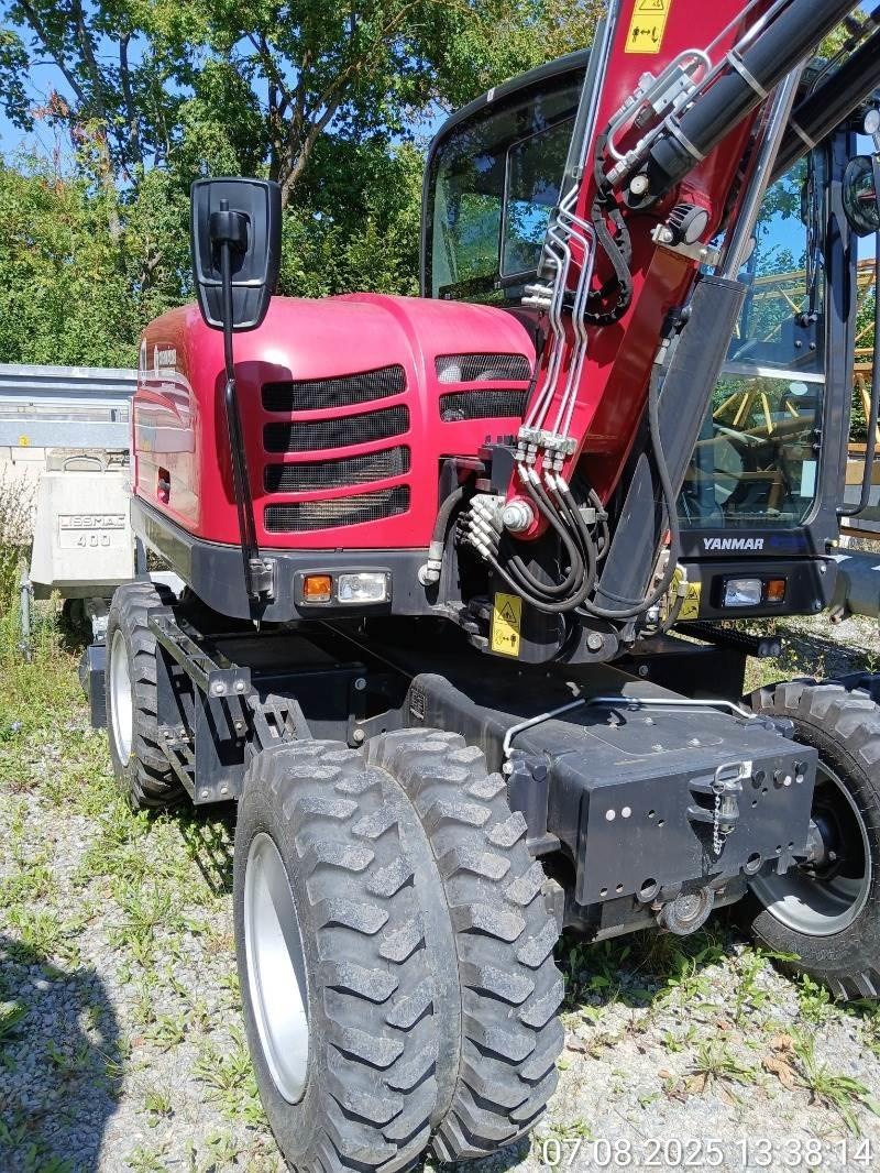 Yanmar B75W ホイール式油圧ショベル（パワーショベル・ユンボ・バックホー）
