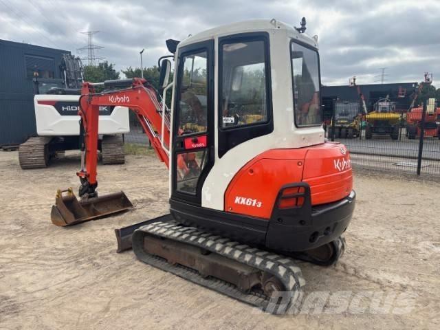 Kubota KX 61-3 ミニ油圧ショベル 7t以下（ミニユンボ・ミニディガー）