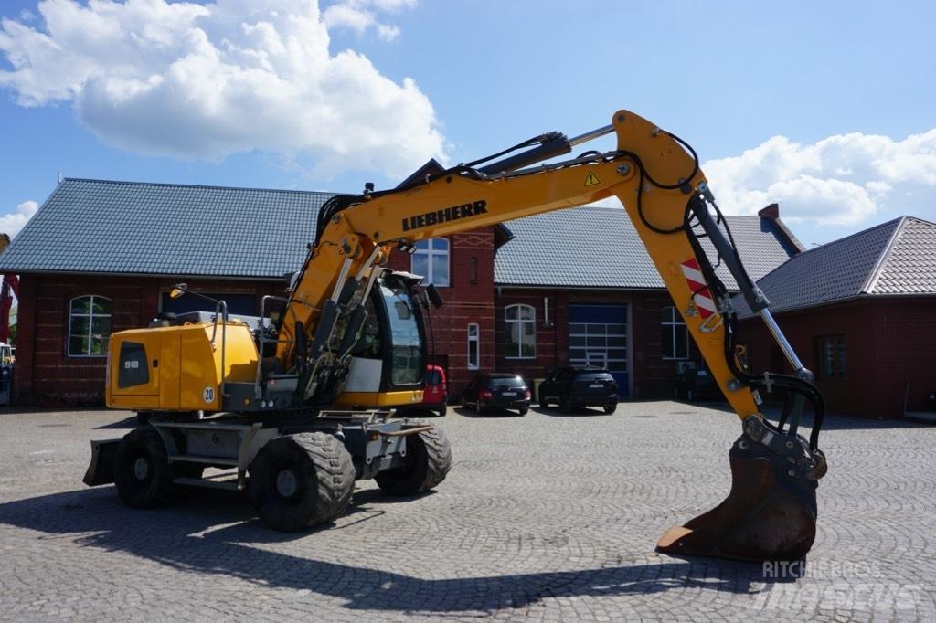 Liebherr A 918 ホイール式油圧ショベル（パワーショベル・ユンボ・バックホー）