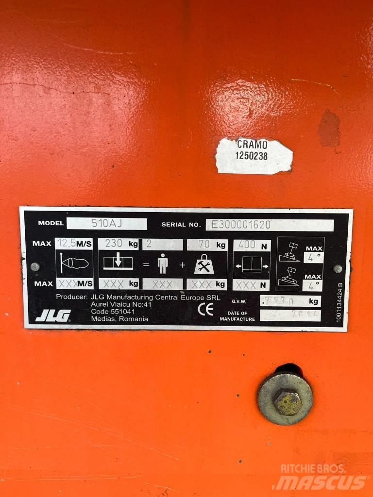 JLG 510 AJ ブームリフト　屈伸型