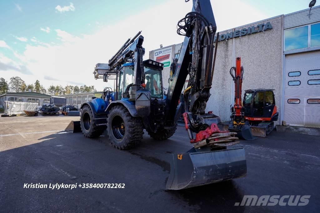 Huddig 1260 C CABLE バックホーローダー