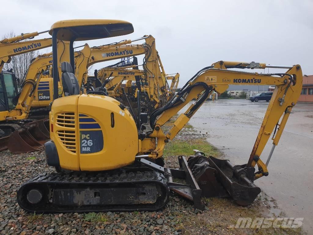 Komatsu PC26MR-3 ミニ油圧ショベル 7t以下（ミニユンボ・ミニディガー）