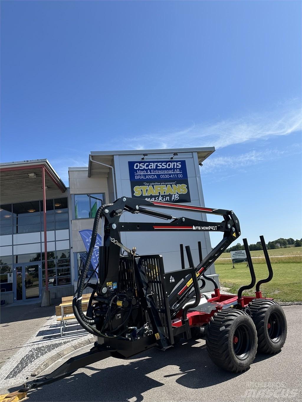 Mowi 1050WD 林業トレーラー