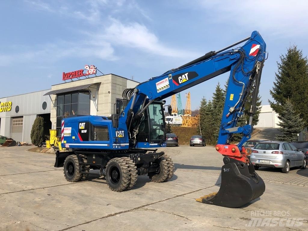 CAT M 318 F ホイール式油圧ショベル（パワーショベル・ユンボ・バックホー）