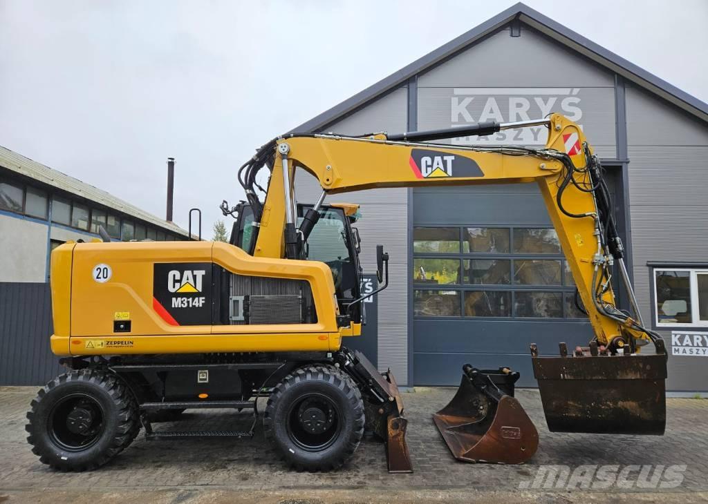 CAT M 314 ホイール式油圧ショベル（パワーショベル・ユンボ・バックホー）