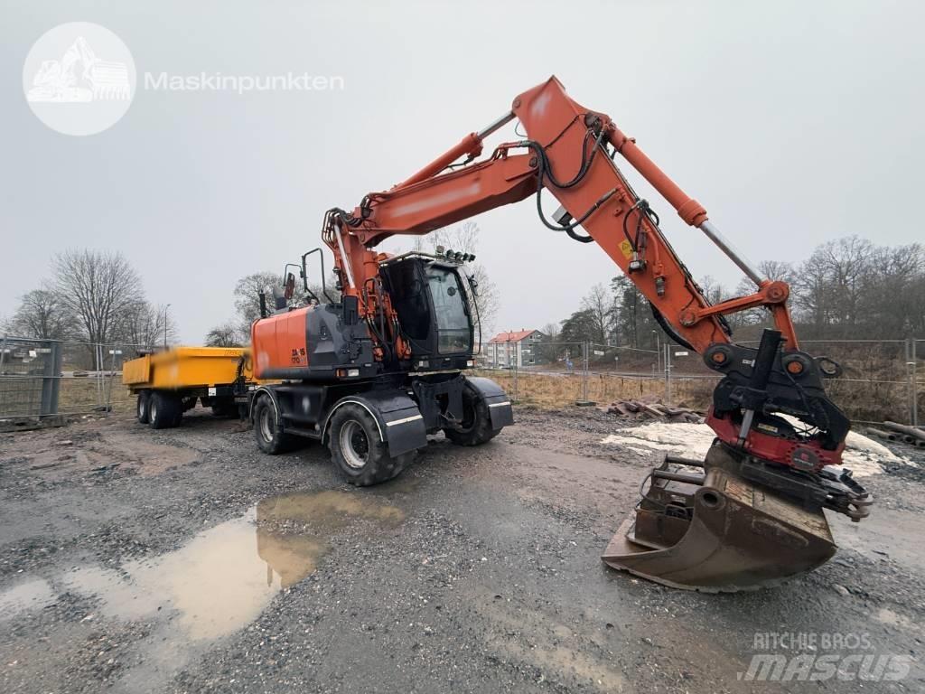 Hitachi ZX 170 W-5 B ホイール式油圧ショベル（パワーショベル・ユンボ・バックホー）