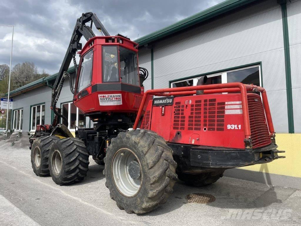 Komatsu 931.1 ハーベスター