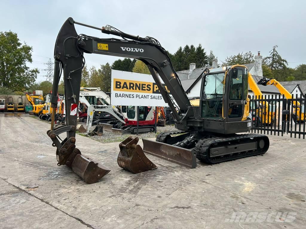 Volvo ECR 88 D 中型油圧ショベル 7ｔ-12ｔ（ユンボ・パワーショベル・バックホー）