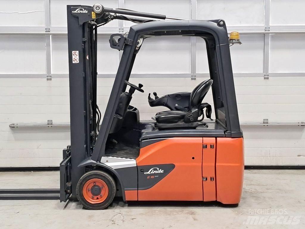 Linde E16-02 バッテリーフォークリフト