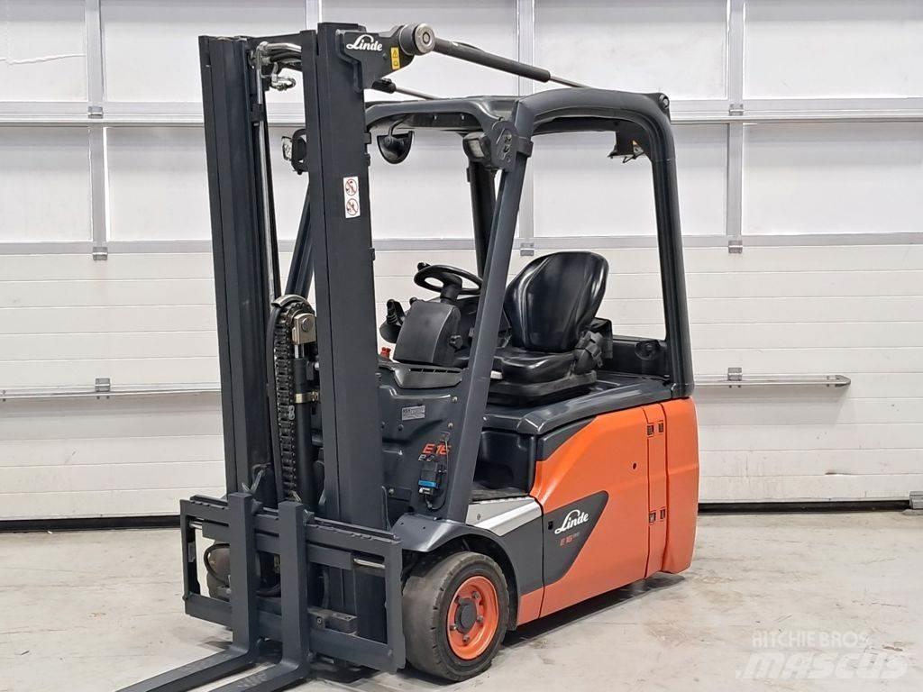 Linde E16-02 バッテリーフォークリフト