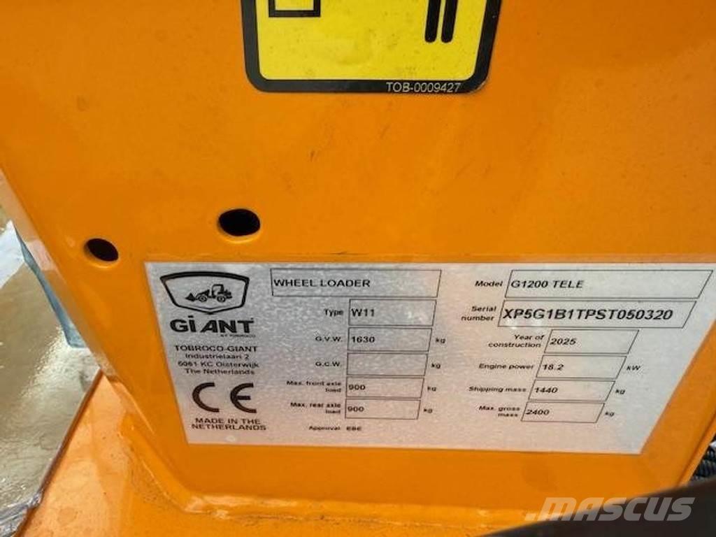 GiANT G1200 Tele ホイールローダー・タイヤショベル