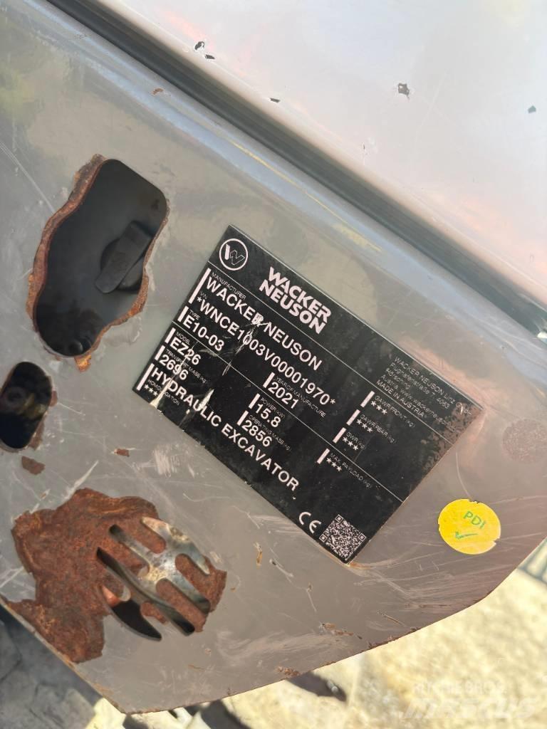 Wacker Neuson EZ 26 ミニ油圧ショベル 7t以下（ミニユンボ・ミニディガー）