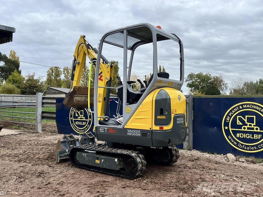 Wacker Neuson ET16 ミニ油圧ショベル 7t以下（ミニユンボ・ミニディガー）