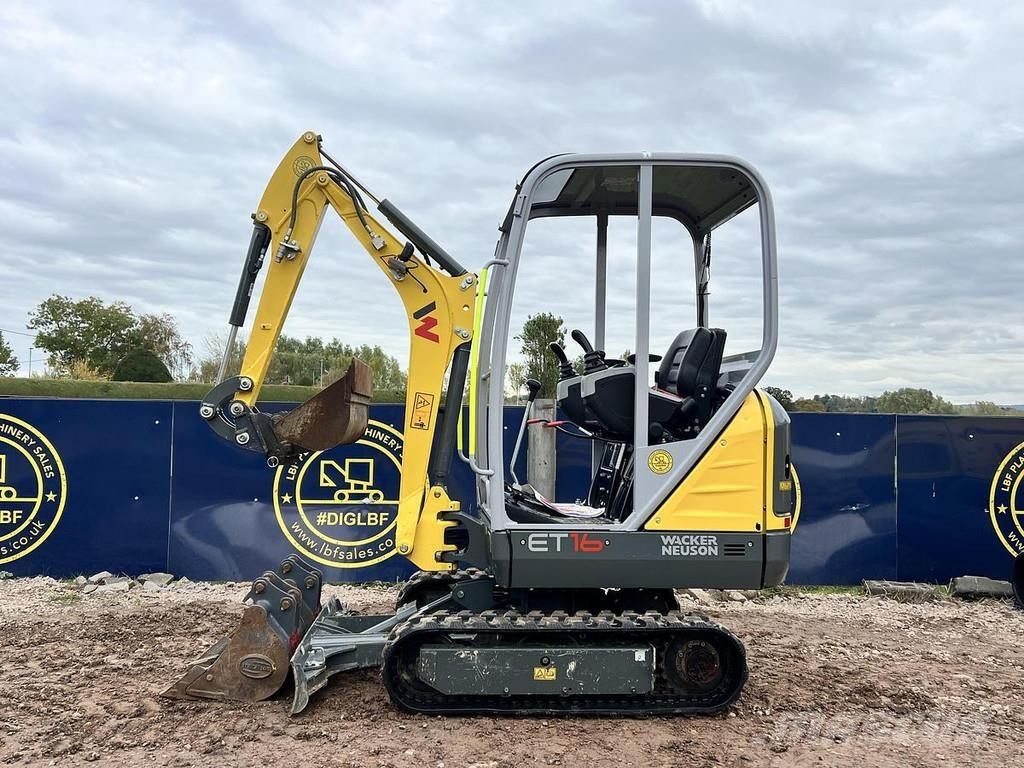 Wacker Neuson ET16 ミニ油圧ショベル 7t以下（ミニユンボ・ミニディガー）