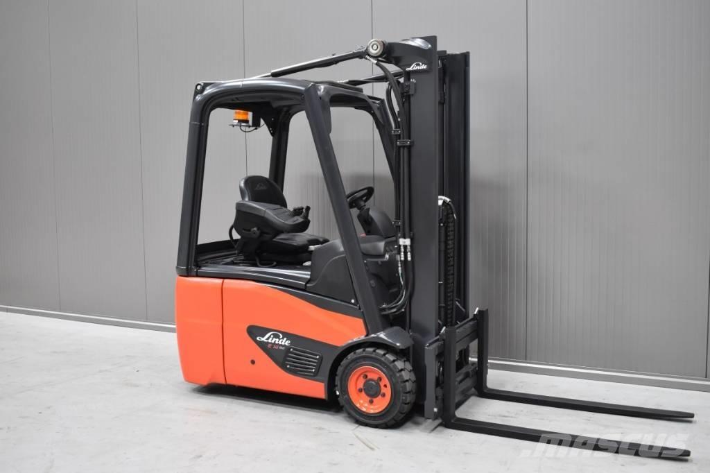 Linde E 14 - 02 バッテリーフォークリフト