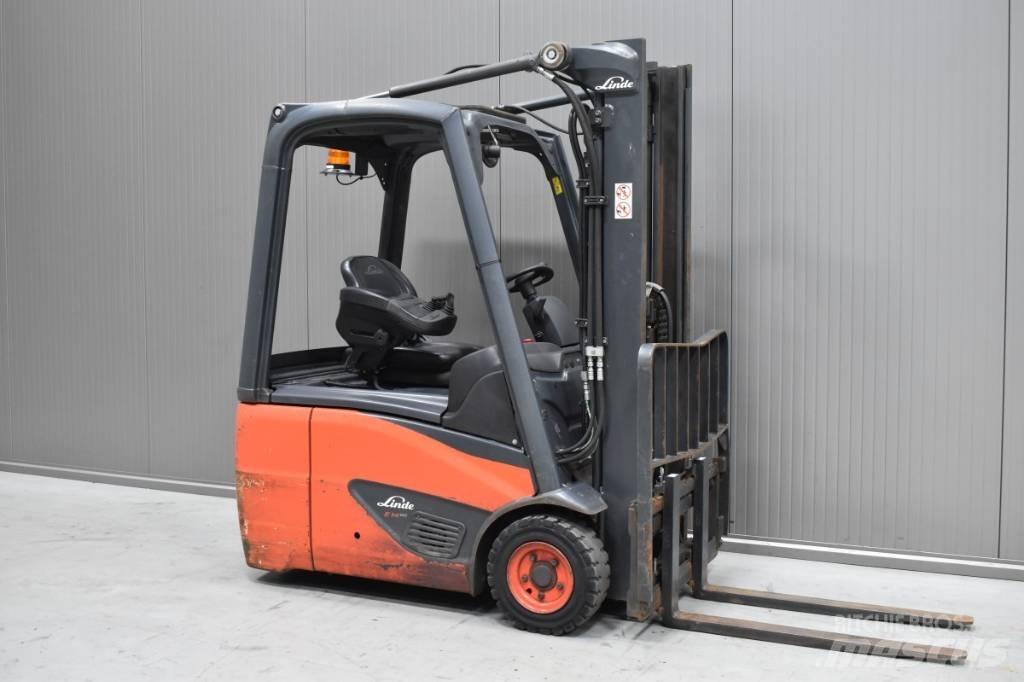 Linde E 14 - 02 バッテリーフォークリフト