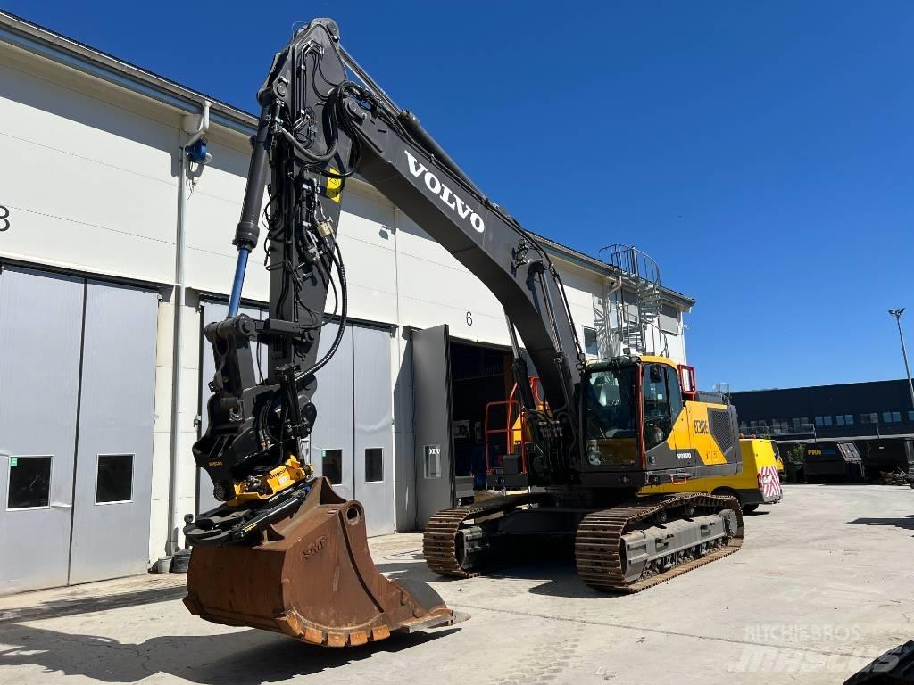 Volvo EC350EL 大型油圧ショベル12t以上（パワーショベル・ユンボ）