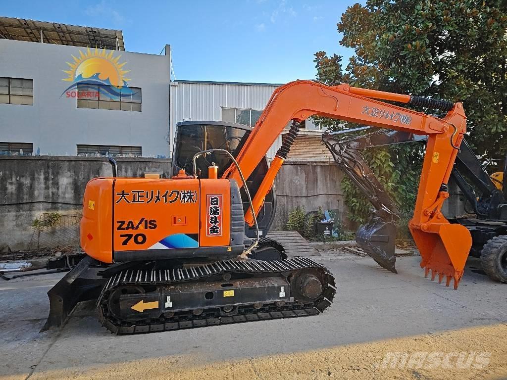 Hitachi ZX 70 中型油圧ショベル 7ｔ-12ｔ（ユンボ・パワーショベル・バックホー）