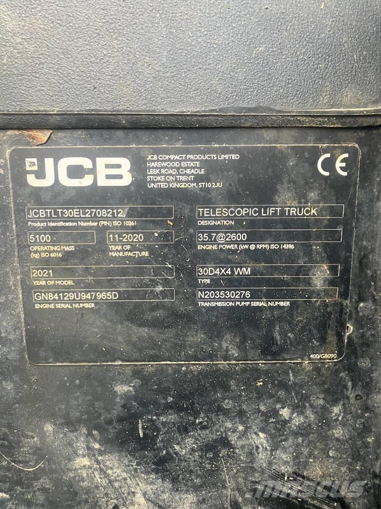 JCB TLT 30 D ディーゼル・軽油