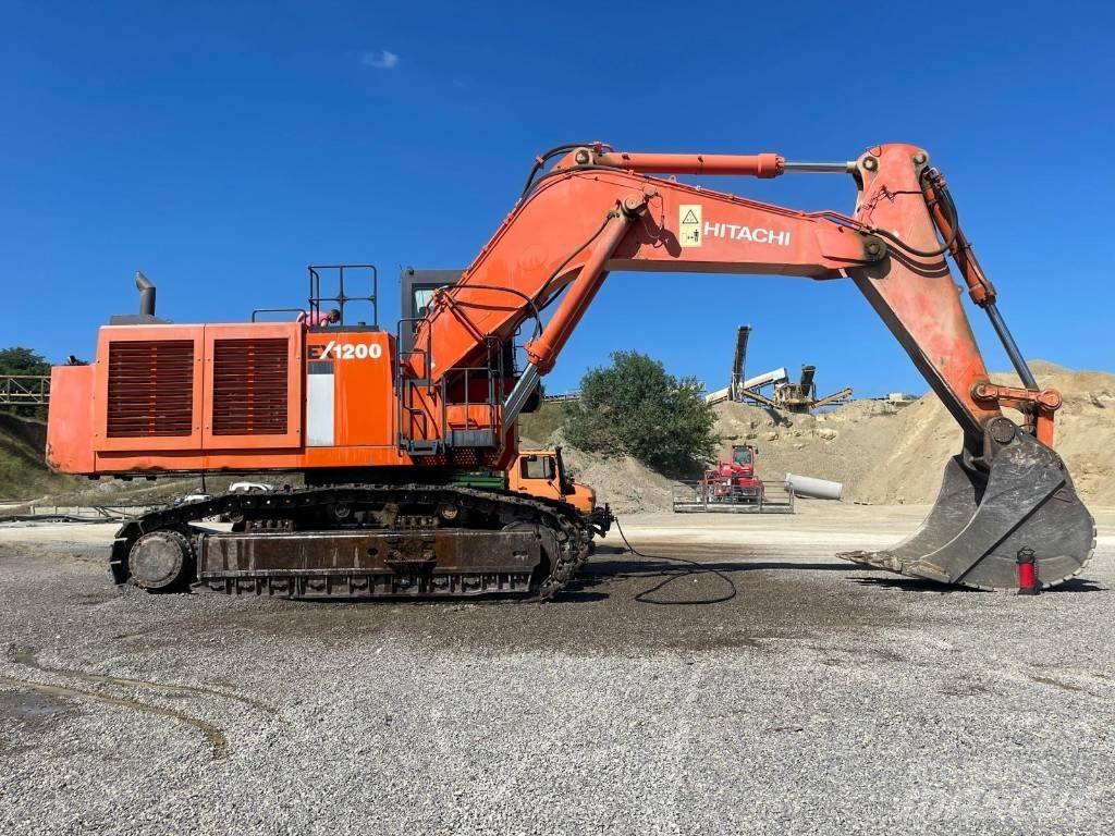 Hitachi EX 1200-6 大型油圧ショベル12t以上（パワーショベル・ユンボ）
