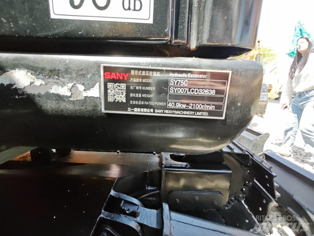 Sany SY 75 C pro 大型油圧ショベル12t以上（パワーショベル・ユンボ）