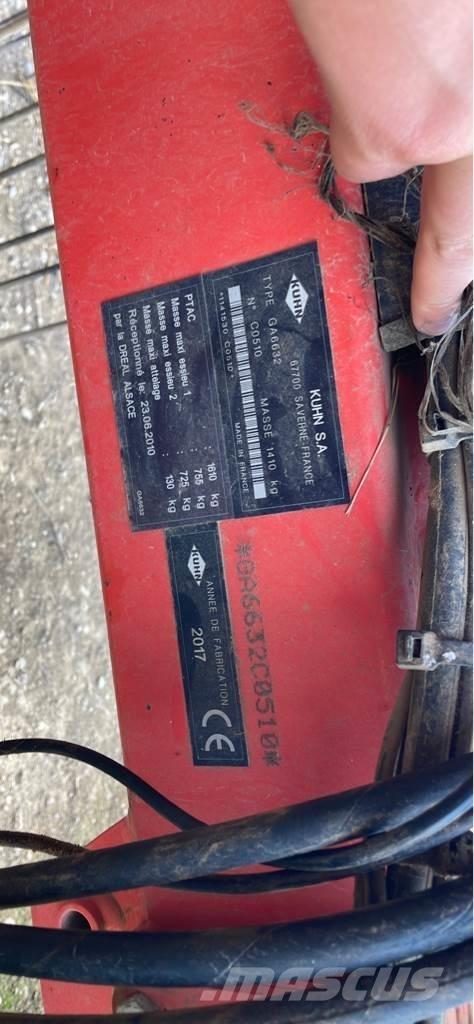 Kuhn GA 6632 ウィンドローア/レーキ