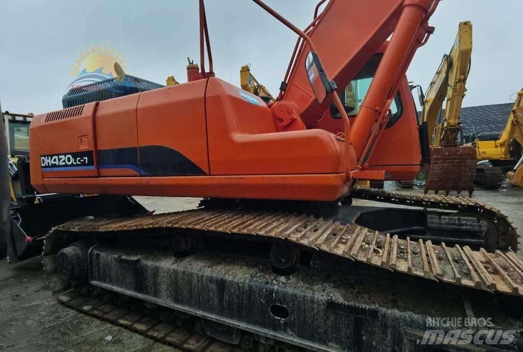 Doosan DH 420 LC-7 大型油圧ショベル12t以上（パワーショベル・ユンボ）
