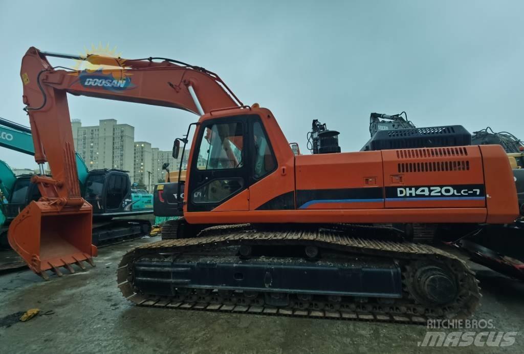 Doosan DH 420 LC-7 大型油圧ショベル12t以上（パワーショベル・ユンボ）