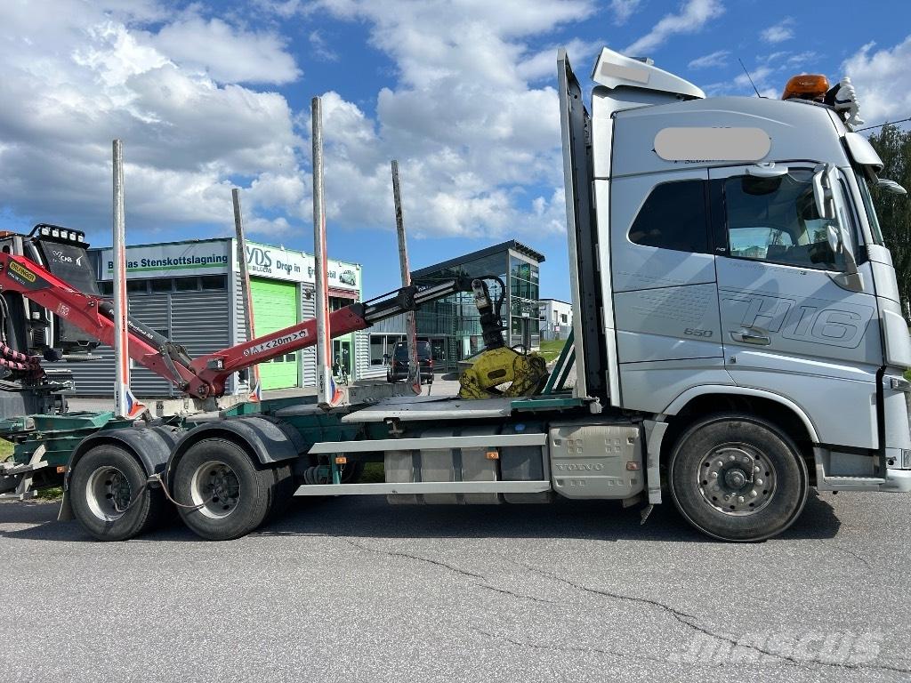 Volvo FH 16 660 木材トラック