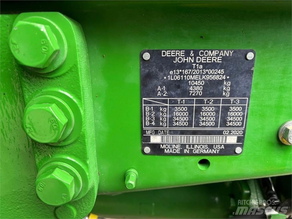 John Deere 6110M トラクター