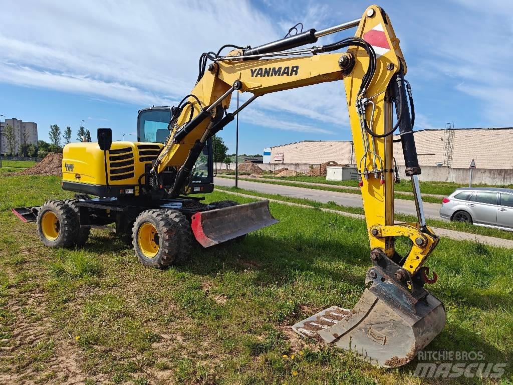 Yanmar B110W ホイール式油圧ショベル（パワーショベル・ユンボ・バックホー）