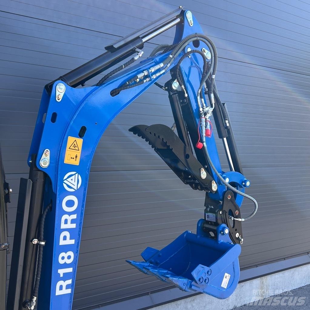 Rippa R18 Pro ミニ油圧ショベル 7t以下（ミニユンボ・ミニディガー）