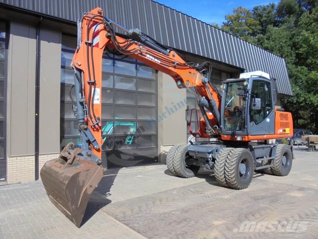 Atlas 160W ホイール式油圧ショベル（パワーショベル・ユンボ・バックホー）