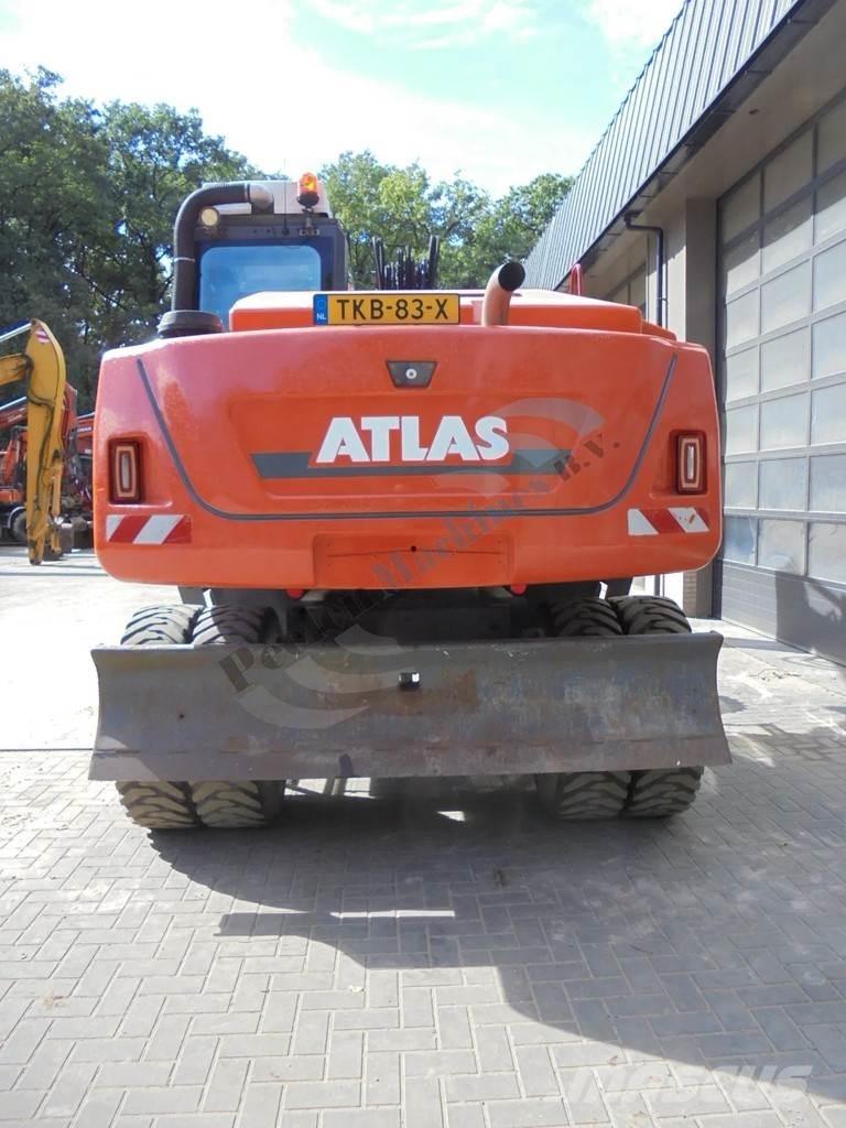 Atlas 160W ホイール式油圧ショベル（パワーショベル・ユンボ・バックホー）