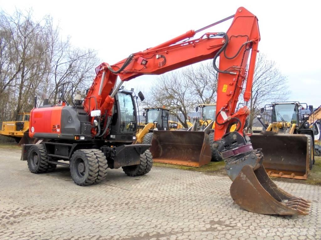 Hitachi ZX 190 W-5B ホイール式油圧ショベル（パワーショベル・ユンボ・バックホー）
