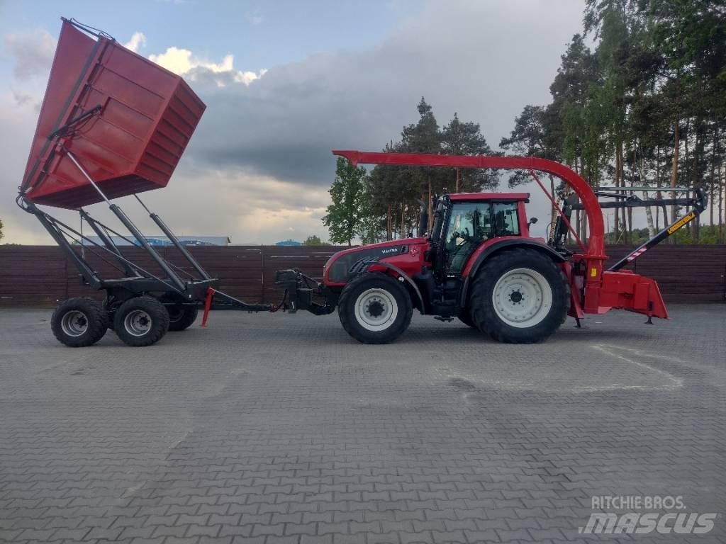 Valtra T202 ウッドチッパー
