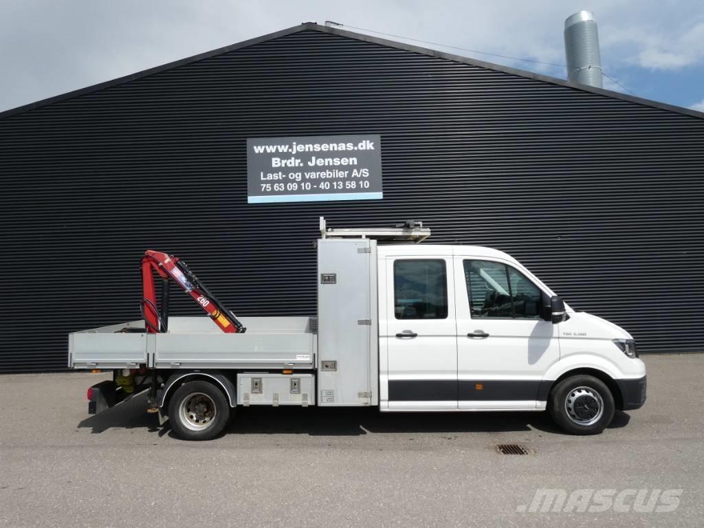 MAN TGE 5.180 クレーントラック、ユニック車