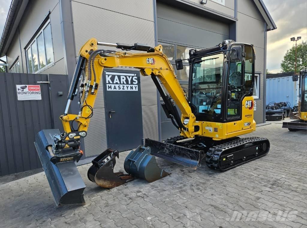 CAT 302.7 CR ミニ油圧ショベル 7t以下（ミニユンボ・ミニディガー）