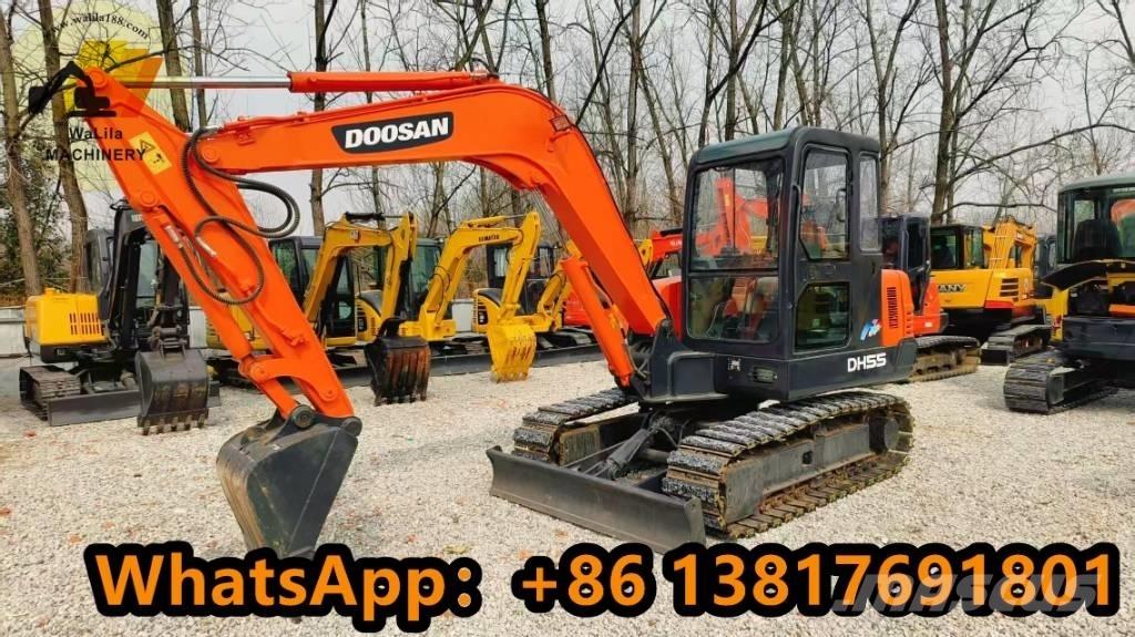 Doosan DH 55 ミニ油圧ショベル 7t以下（ミニユンボ・ミニディガー）