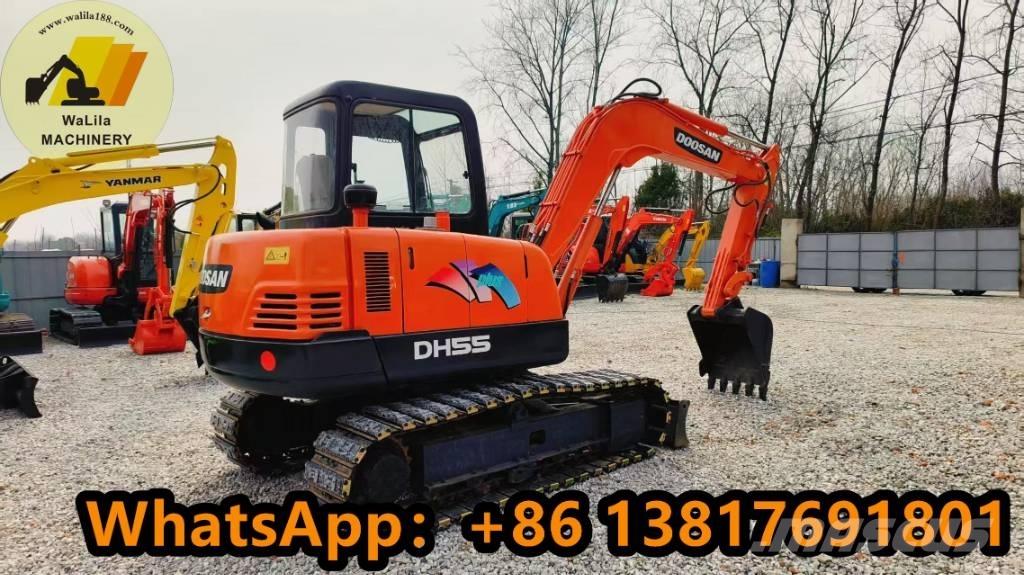 Doosan DH 55 ミニ油圧ショベル 7t以下（ミニユンボ・ミニディガー）