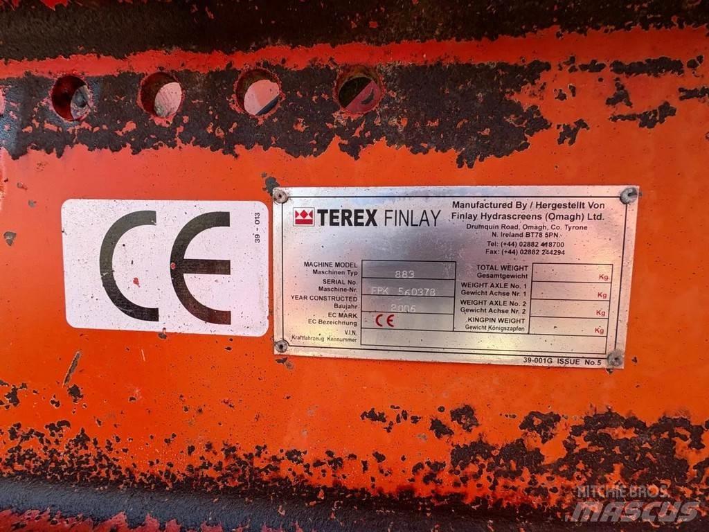 Terex 883 自走式スクリーン