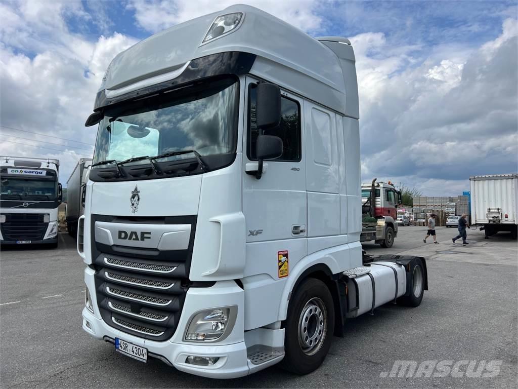 DAF XF 480 FT 中古トラクターヘッド | トレーラーヘッド