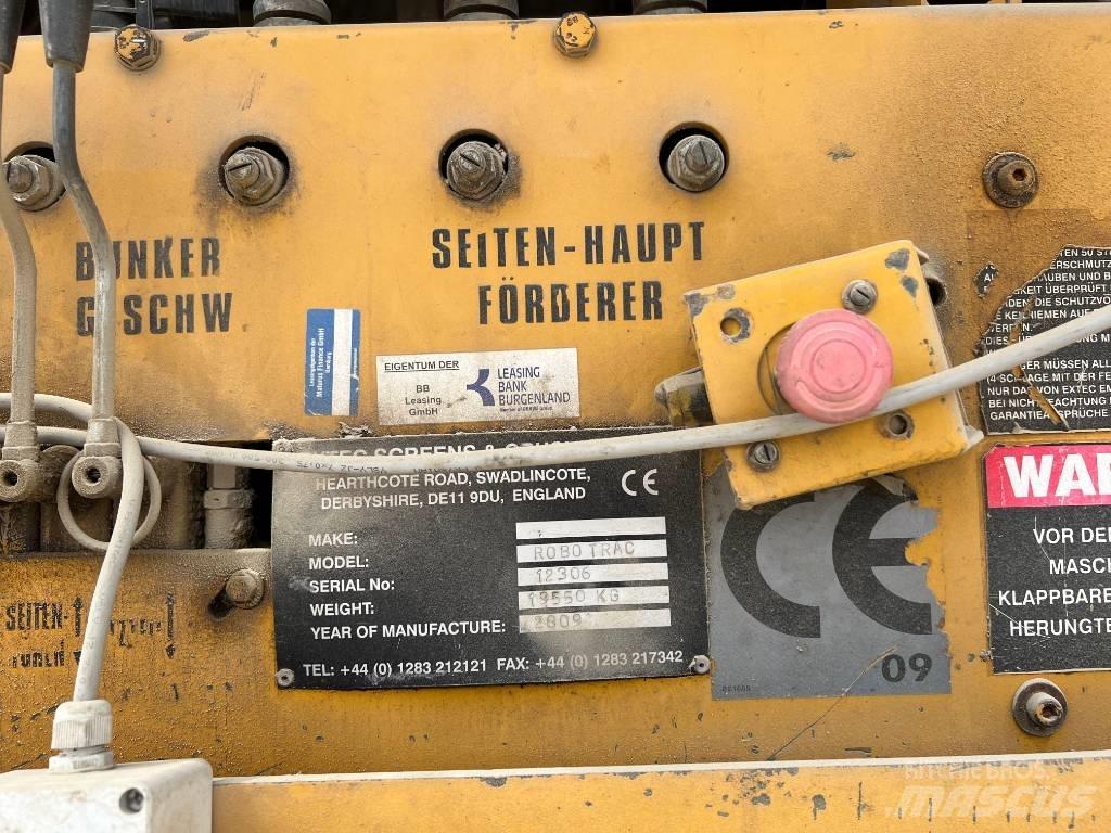 Extec RoboTrac スクリーン ふるい