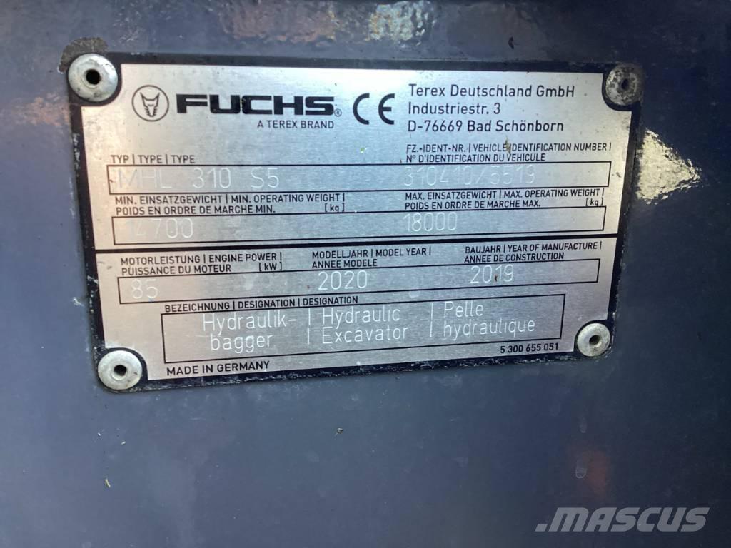 Fuchs MHL 310 S5 廃棄物／工業産廃処理機