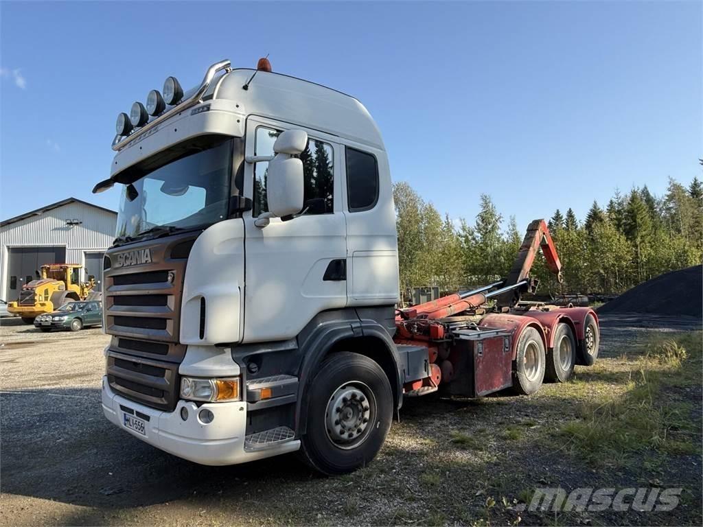 Scania R16 V8 8X4 アームロール