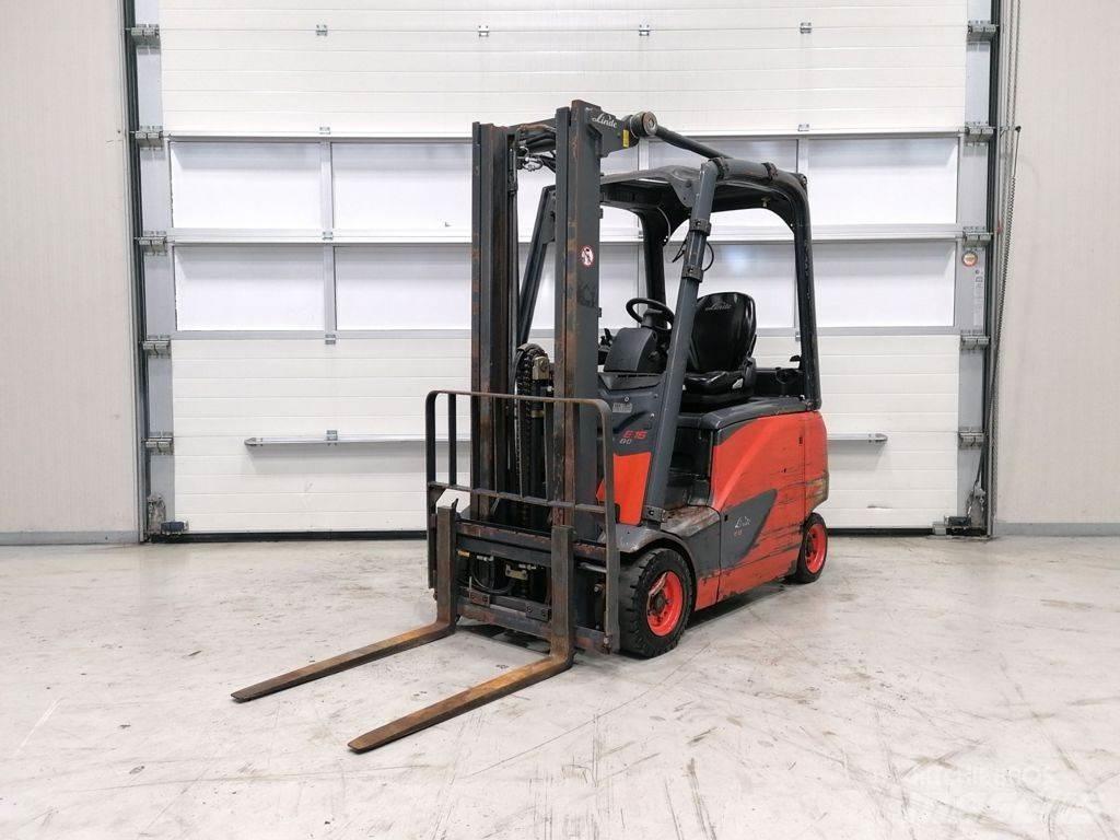 Linde E16PH-02 バッテリーフォークリフト