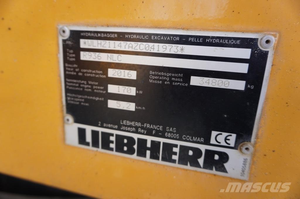 Liebherr R 936 N LC 大型油圧ショベル12t以上（パワーショベル・ユンボ）
