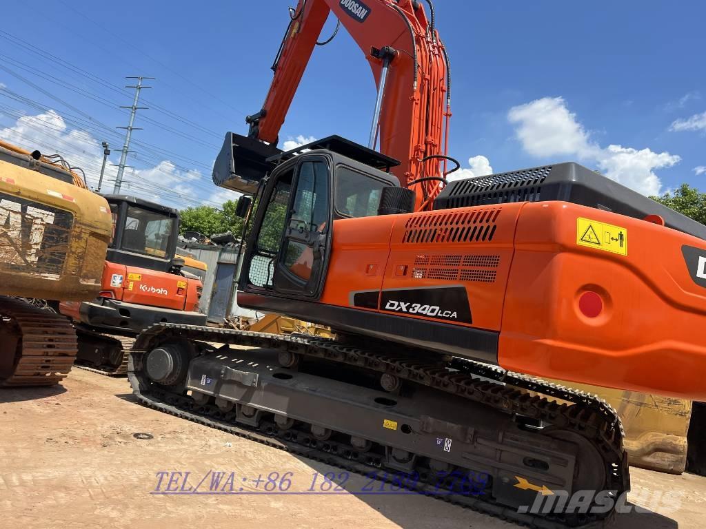 Doosan DX340 大型油圧ショベル12t以上（パワーショベル・ユンボ）