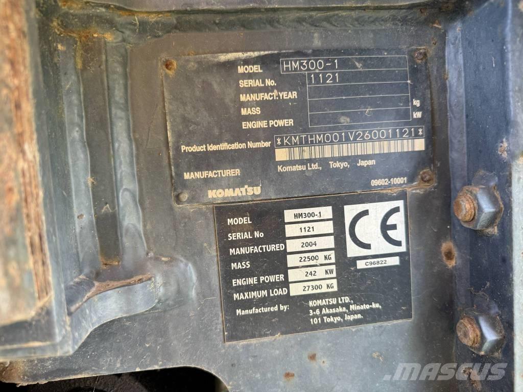 Komatsu HM300-1 アーティキュレート式ダンプトラック