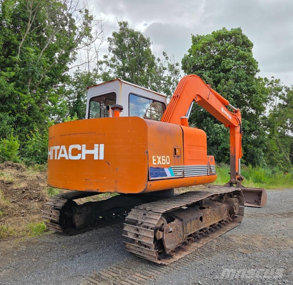 Hitachi EX 60-1 ミニ油圧ショベル 7t以下（ミニユンボ・ミニディガー）